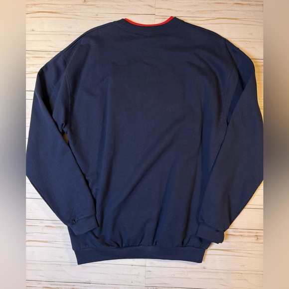 Vintage Grandma Crewneck Navy/Red Sweatshirt Size Large “My Grandkids Are…” - Picture 5 of 9